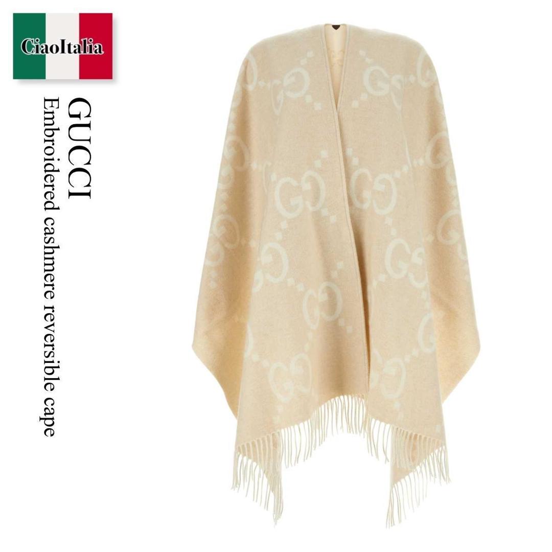 楽天市場】【新品】【未使用品】GUCCI グッチ GG ウールケープ XS