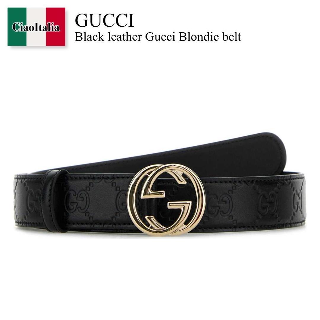 楽天市場】グッチ GUCCI ベルト ブラック レディース 409417