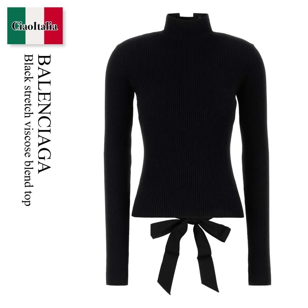 楽天市場】バレンシアガ BALENCIAGA トップス コットン ブラック