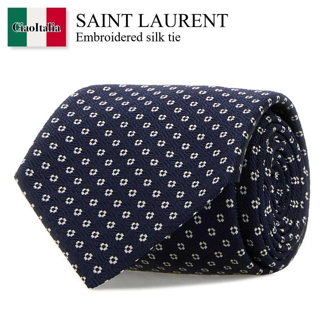 楽天市場】SAINT LAURENT サンローラン ネクタイ 720095 3Y043