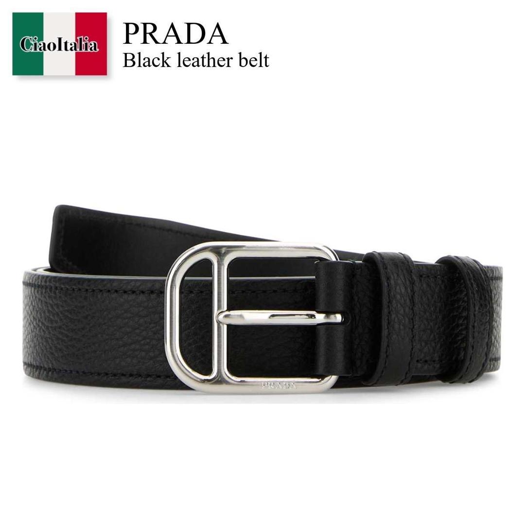 楽天市場】【アウトレット】プラダ PRADA ベルト ブラック