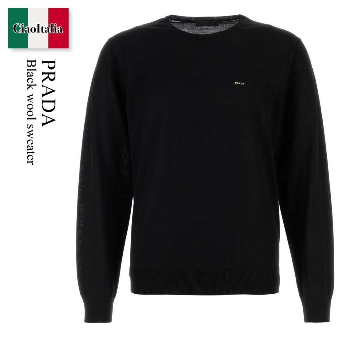 楽天市場】PRADA プラダ ニット セーター UMB381 107B メンズ コットン