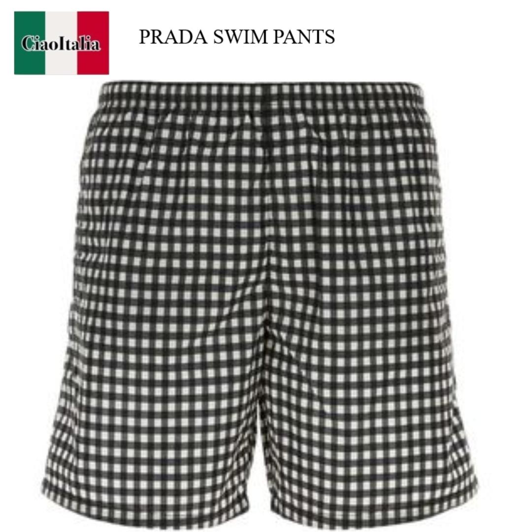 楽天市場】PRADA プラダ スイムウェア UB372 1WQ9 メンズ ハーフ