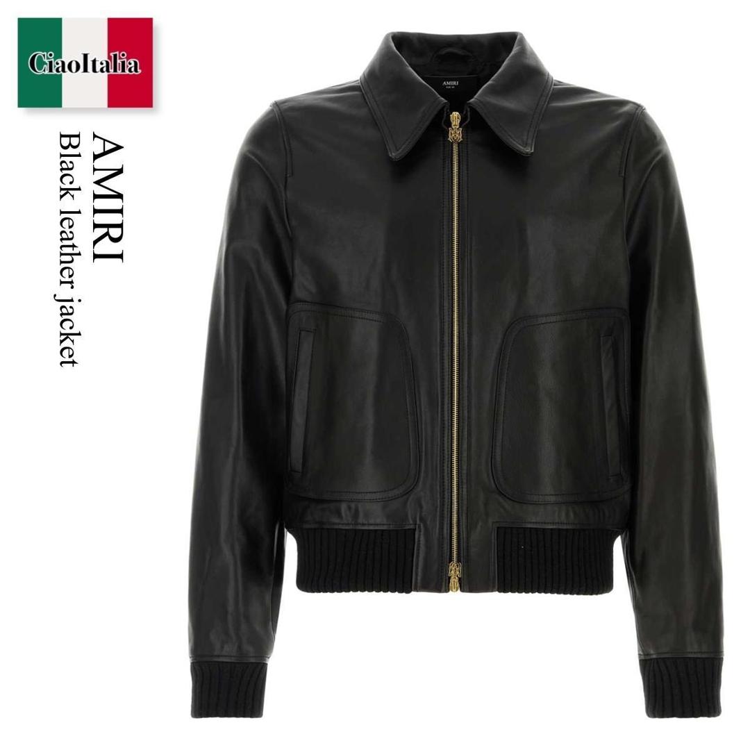 アミリ ジャケット AMIRI star-patch Detail Denim Jacket | Black | FARFETCH