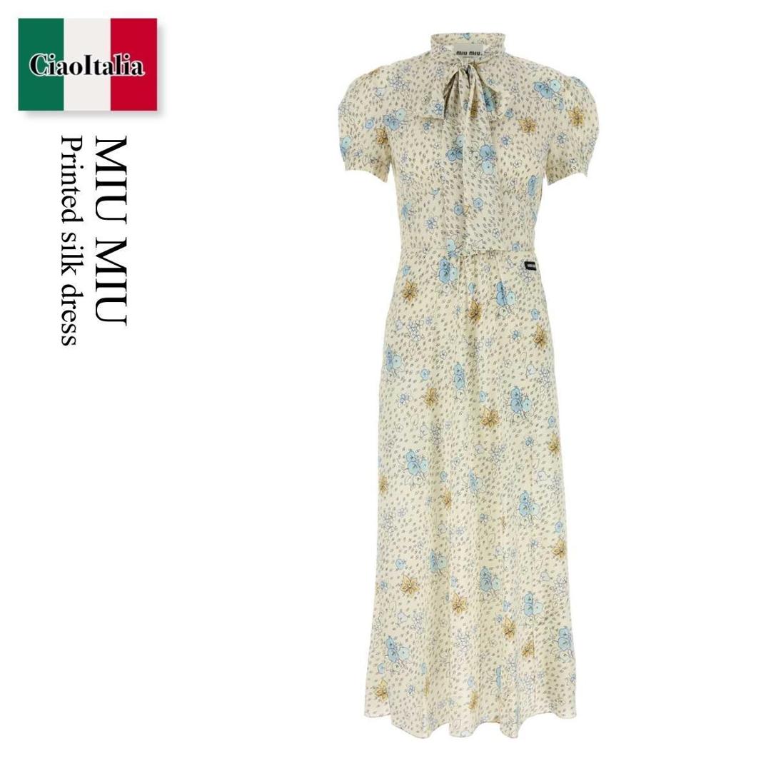 miumiu ワンピース MIUMIU】ミンニ着用♪ ビスコースドレス (MiuMiu/ワンピース