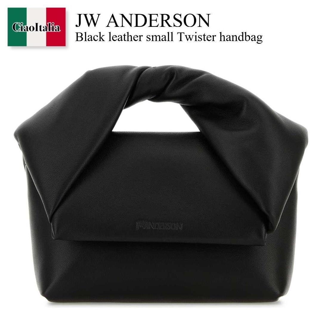 【数量限定・在庫限り・早い者勝ち！】 ジェイダブリュ アンダーソン / かばん / カバン / Jw Anderson Black Leather Small Twister Handbag / HB0643LA0088 / HB0643LA0088 999 / HB0643LA0088999 / ハンドバッグ