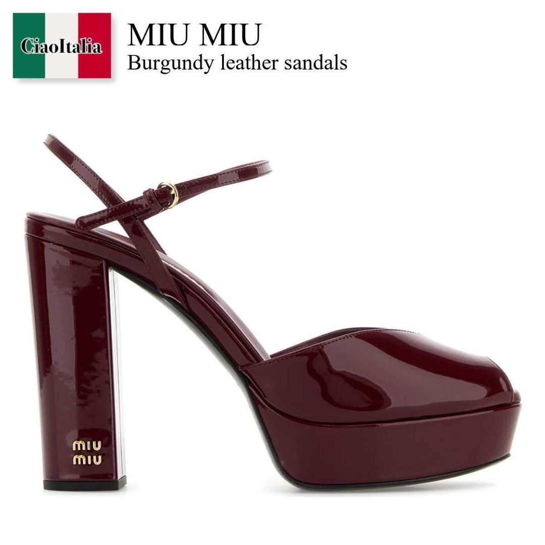 楽天市場】ミュウミュウ MIU MIU スポーツサンダル ロゴ ラフィア