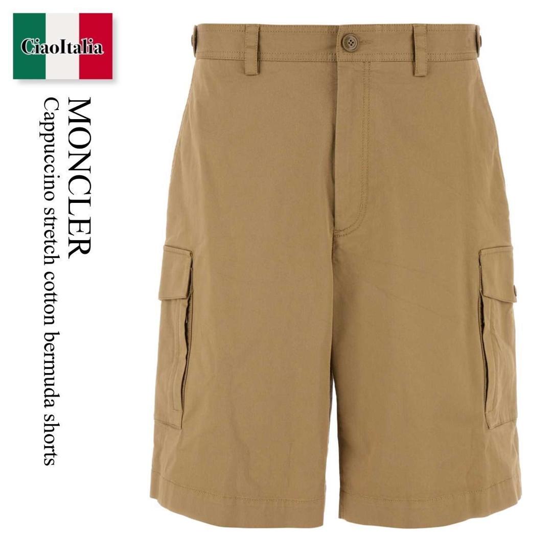 ショートパンツ MONCLER Woman Short Beige 2B00002597GA 22B MONCLER モンクレール レディースショートパンツ 2B00002 597GA