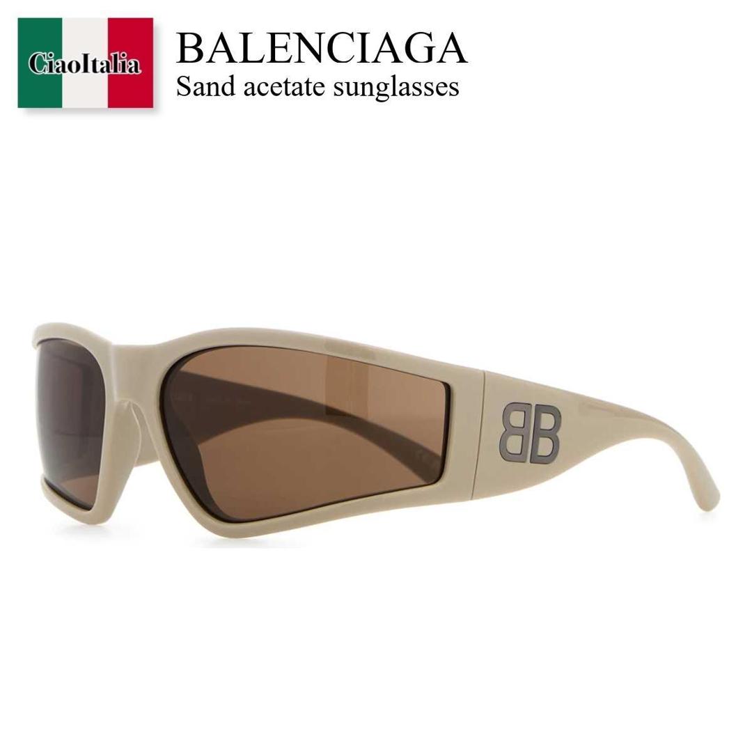 【数量限定・在庫限り・早い者勝ち！】 バレンシアガ / Balenciaga Sand Acetate Sunglasses / 837800 T0007 / 837800 T0007 9210 / 837800T0007 / 837800T0007 9210 / 837800T00079210 / サングラス