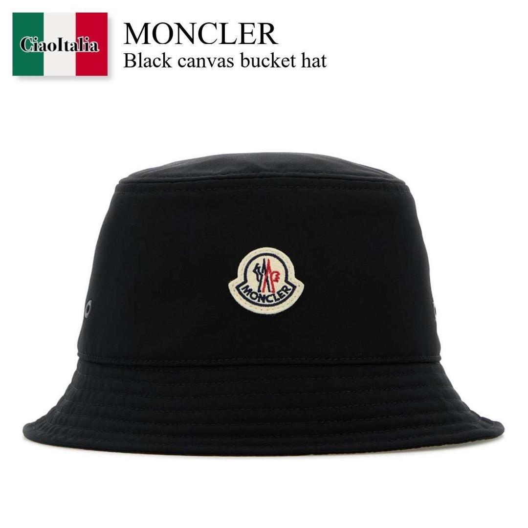 楽天市場】モンクレール バケットハット 帽子 バケツハット ロゴ刺繍