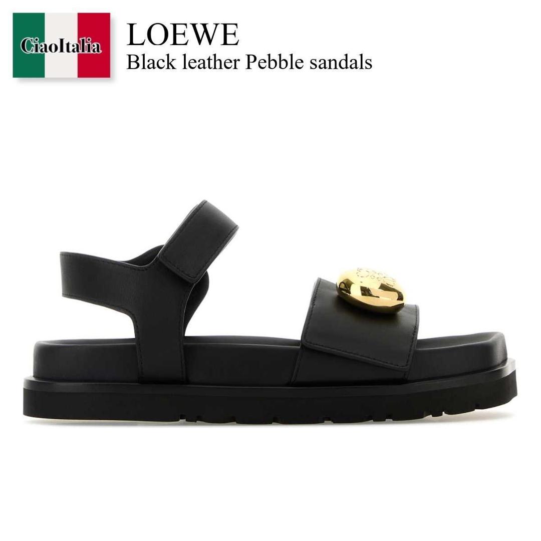 LOEVEミュール 楽天市場】ロエベ LOEWE ミュール ブラック レディース 大きい