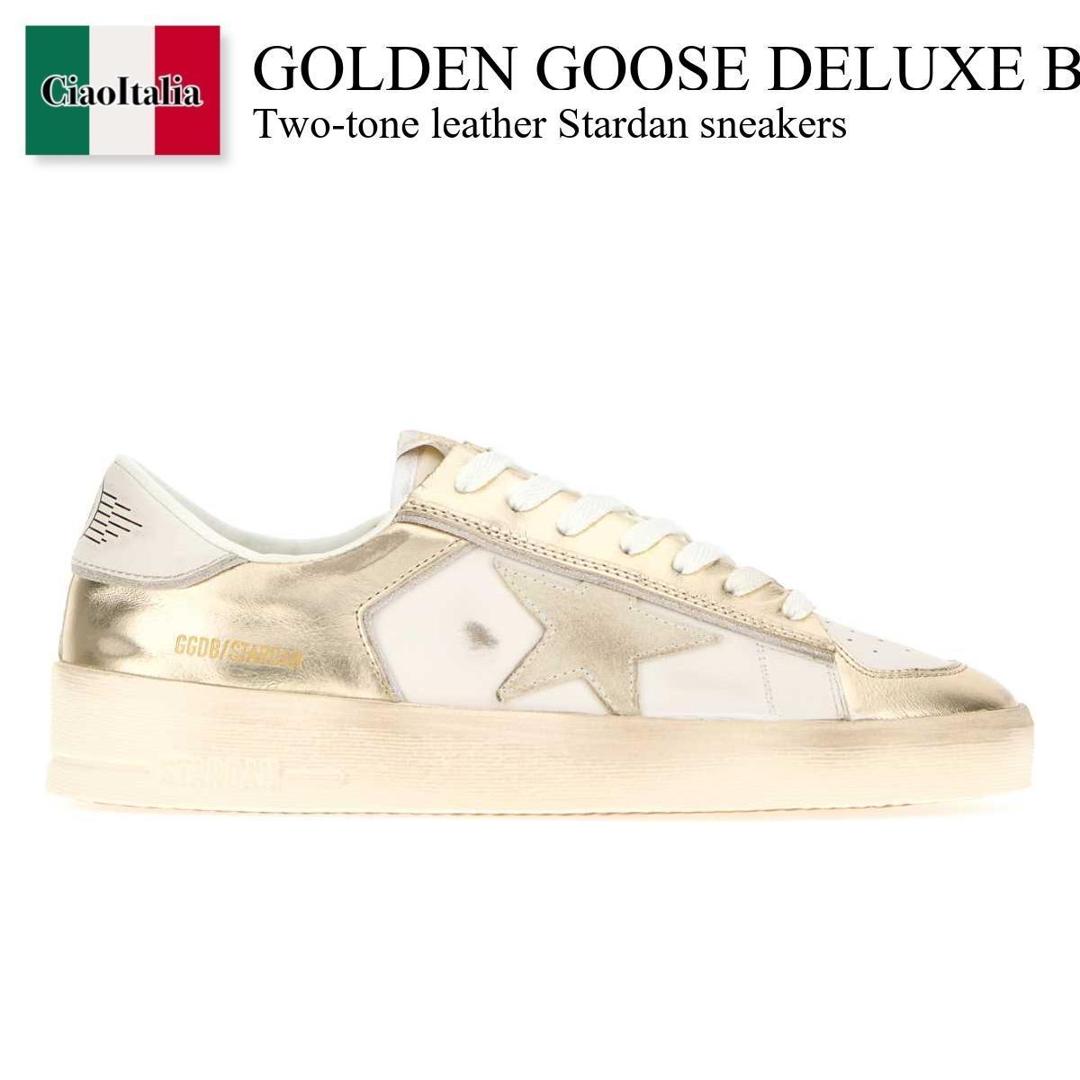 【数量限定・在庫限り・早い者勝ち！】 ゴールデングース / Golden Goose Deluxe Brand Two-Tone Leather Stardan Sneakers / GWF00333F007536 / GWF00333F007536 12281 / GWF00333F00753612281 / スニーカー｜Ciao Italia