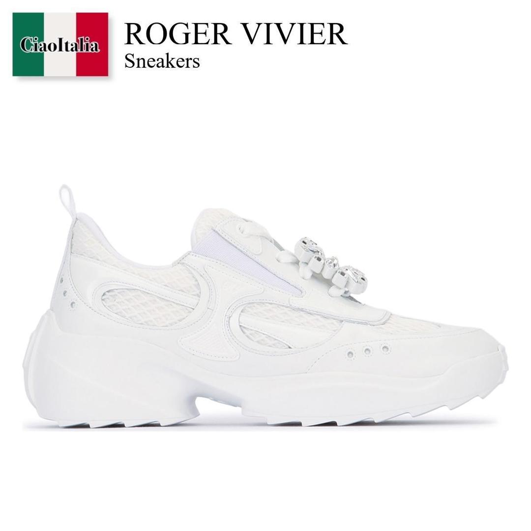 楽天市場】ロジェヴィヴィエ ROGER VIVIER スニーカー ホワイト
