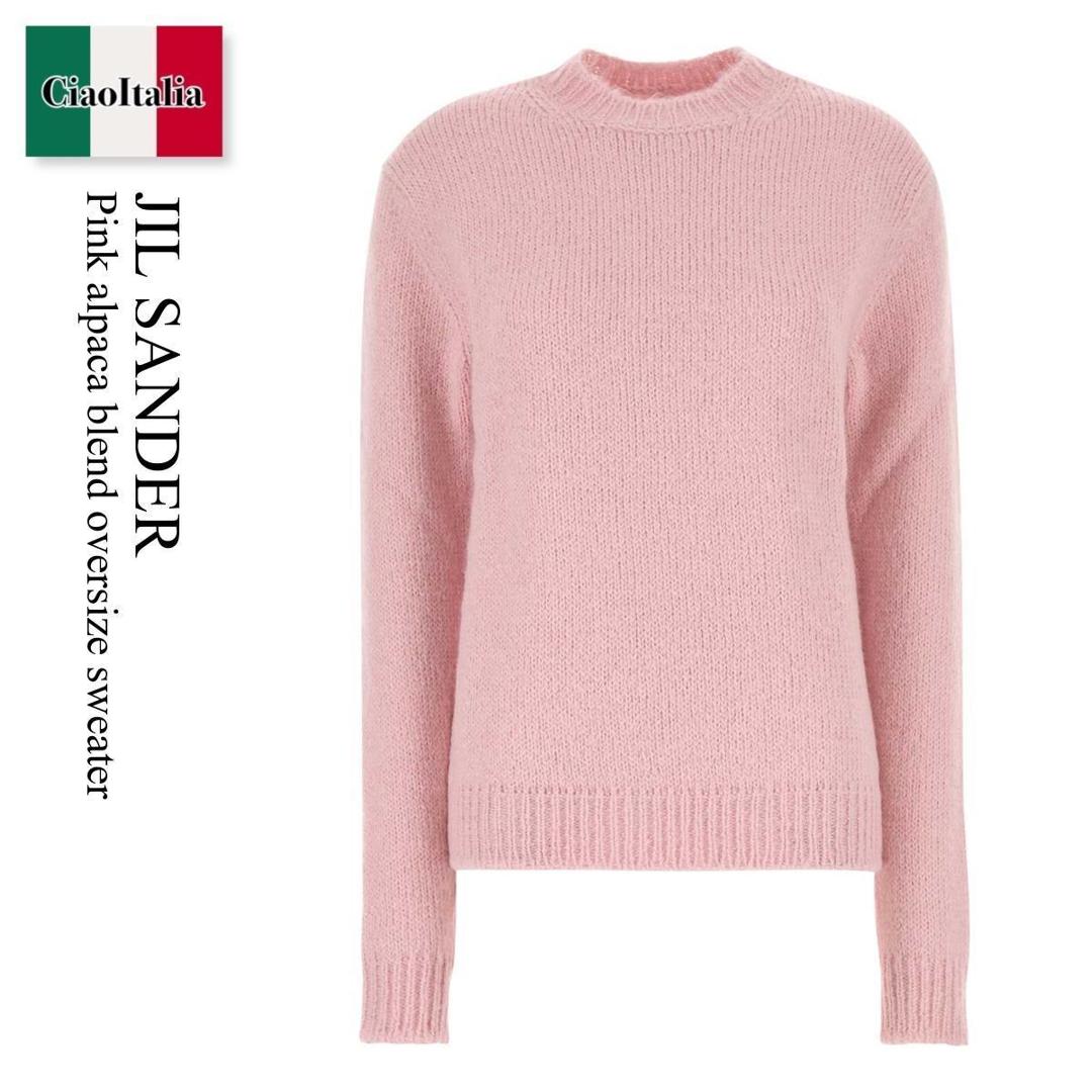 JIL SANDER ピンク クルーネックニット　50%offジルサンダー　新品 楽天市場】【アウトレット】【ラスト1点】ジルサンダー JIL SANDER