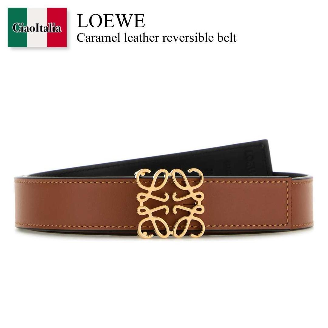 楽天市場】ロエベ LOEWE リバーシブルベルト ブラック