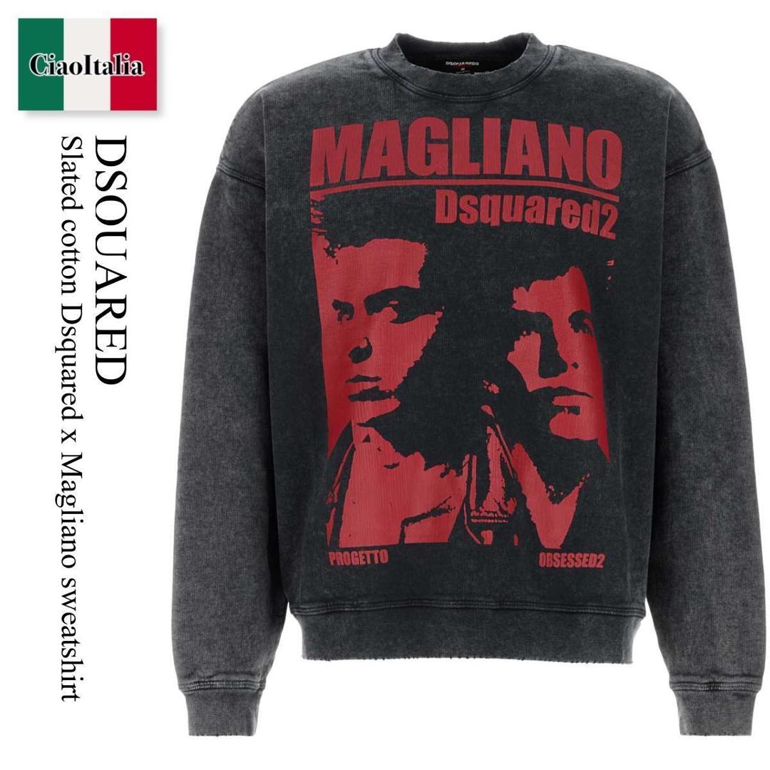 【数量限定・在庫限り・早い者勝ち!】 ディースクエアード / Dsquared Slated Cotton Dsquared X Magliano Sweatshirt / S71GU0744 S25030 / S71GU0744 S25030 814 / S71GU0744S25030 / S71GU0744S25030 814 / S71GU0744S25030814 / ニット・セーター|Ciao Italia