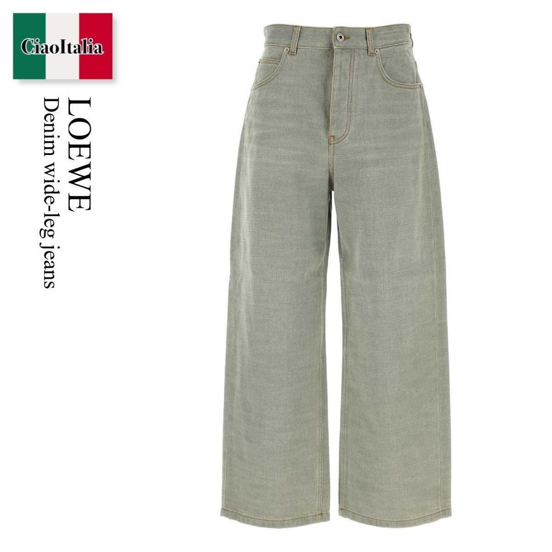 ロエベ　デニム 楽天市場】LOEWE ロエベ ジーンズ ANAGRAM BAGGY アナグラム