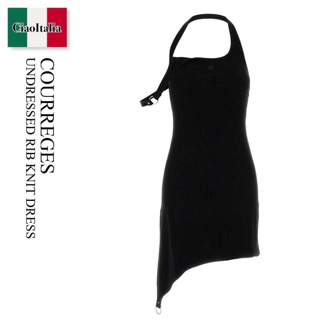【数量限定・在庫限り・早い者勝ち!】 クレージュ / Courreges Undressed Rib Knit Dress / 325MRO674FI0001 / 325MRO674FI0001 9999 / 325MRO674FI00019999 / ワンピース|Ciao Italia