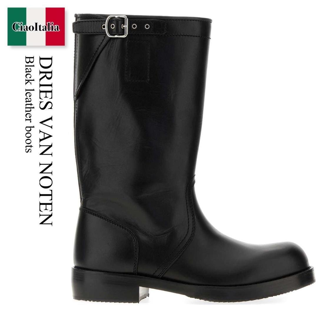 DRIES VAN NOTEN ドリスヴァンノッテン レースアップミュール 38 DRIES VAN NOTEN ドリスヴァンノッテン レースアップミュール 38