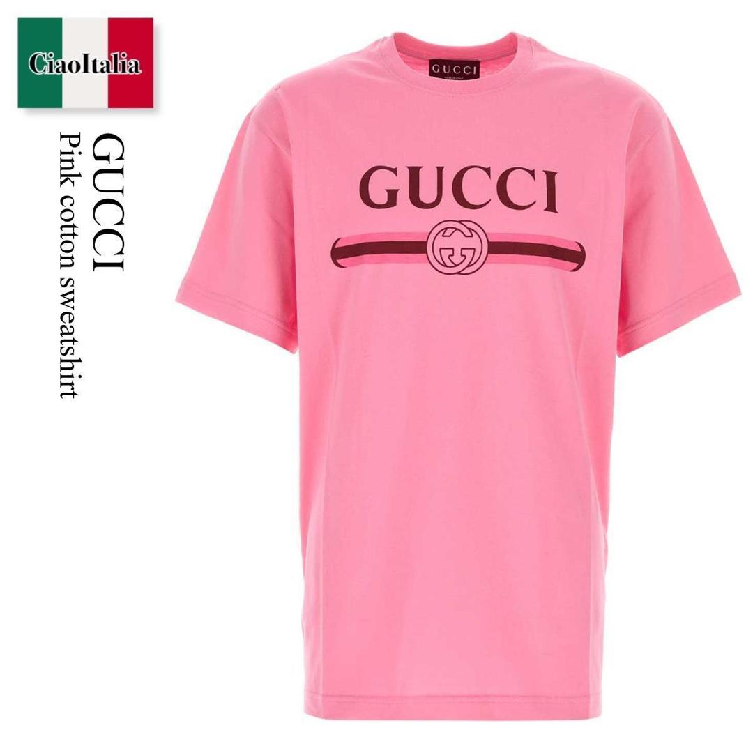美品✨GUCCI グッチ インターロッキング GG ビッグロゴ Tシャツ キッズ Children's cotton T-shirt with Gucci logo in white cotton