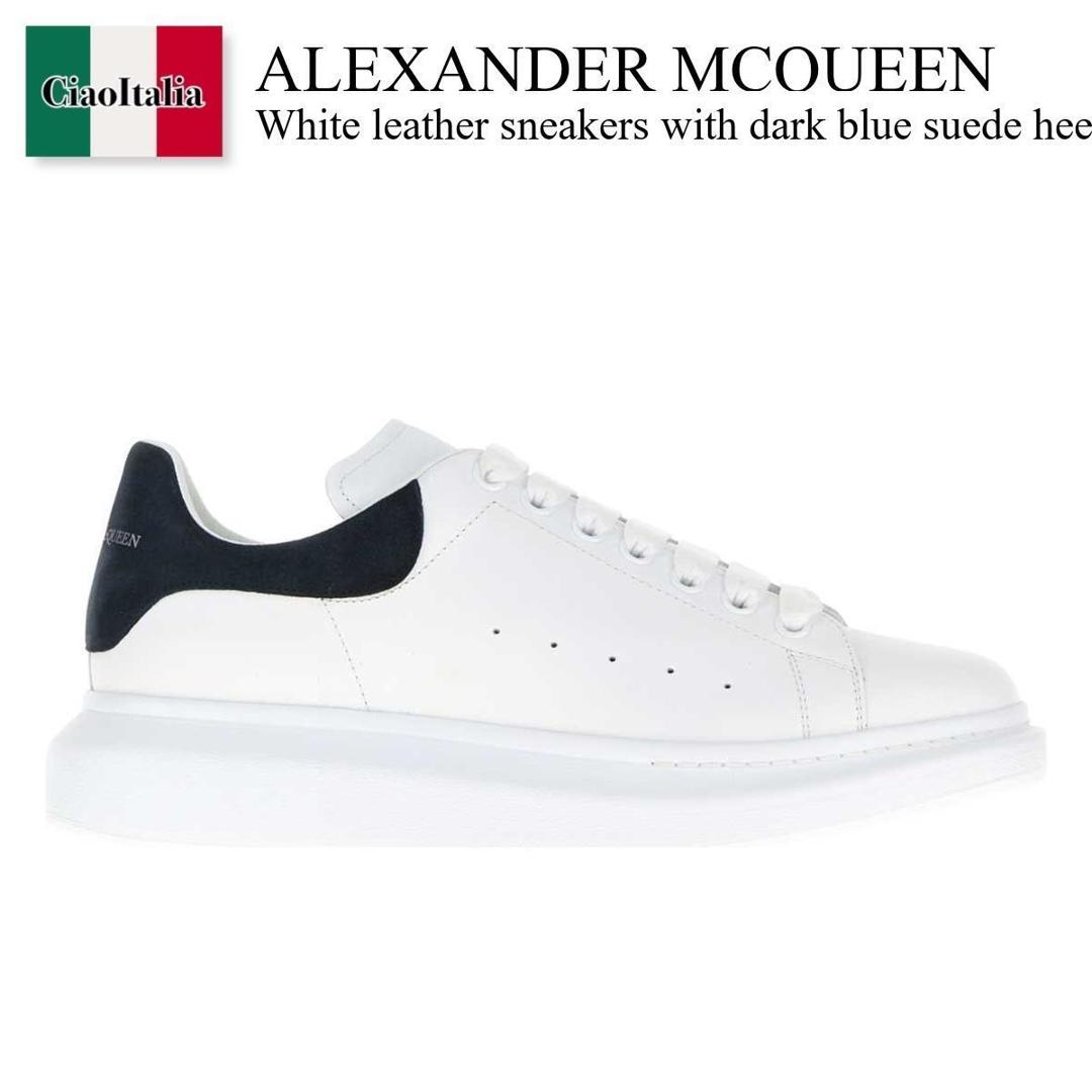 【物量制限事項・店卸し資産極限点・早め者制覇！】 アレキサンダー・マックイーン / Alexander Mcqueen White Leather Sneakers / 553680 WIAI3 / 553680 WIAI3 9054 / 553680WIAI3 / 553680WIAI3 9054 / 553680WIAI39054 / スニーカー