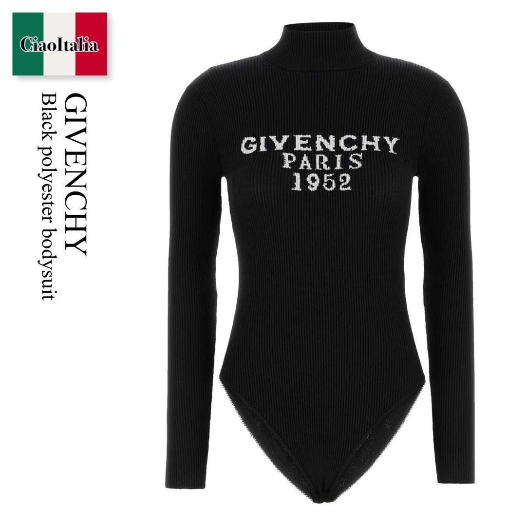 【寸法押さえる・店卸し資産境界線・早め者制覇！】 ジバンシィ / Givenchy Black Polyester Bodysuit / BWB05K4ZSK / BWB05K4ZSK 001 / BWB05K4ZSK001 / 下着類・お座敷御召しもの余分の物