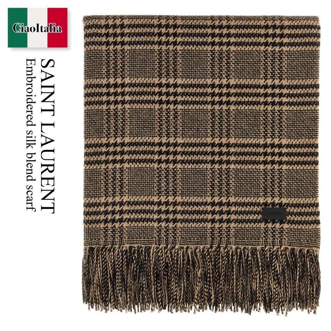 楽天市場】SAINT LAURENT サンローラン スカーフ 583612 4Y600