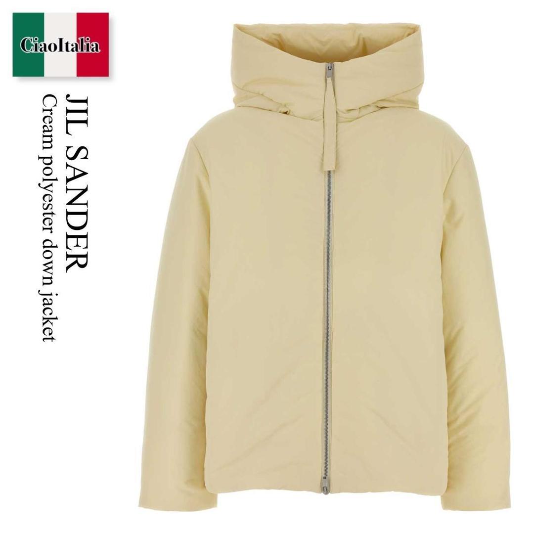 JIL SANDER+ クリーム色 ダウンジャケット JIL SANDER+ クリーム色 ダウンジャケット