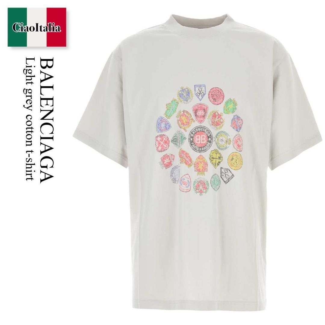 早い者勝ち　BALENCIAGA グレー Tシャツ UNISEX 早い者勝ち BALENCIAGA グレー Tシャツ UNISEX