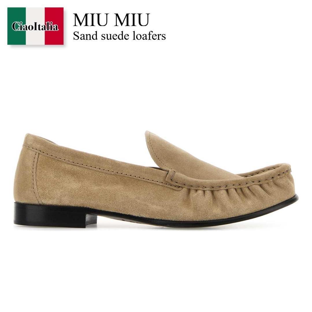 楽天市場】ミュウミュウ MIU MIU ローファー ビーフロール