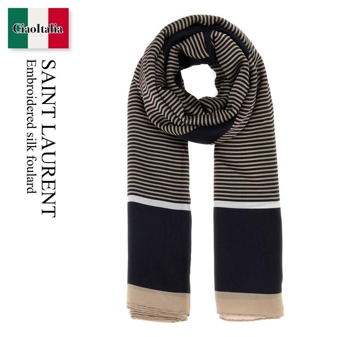 楽天市場】SAINT LAURENT サンローラン マフラー 719421 3YI68 メンズ