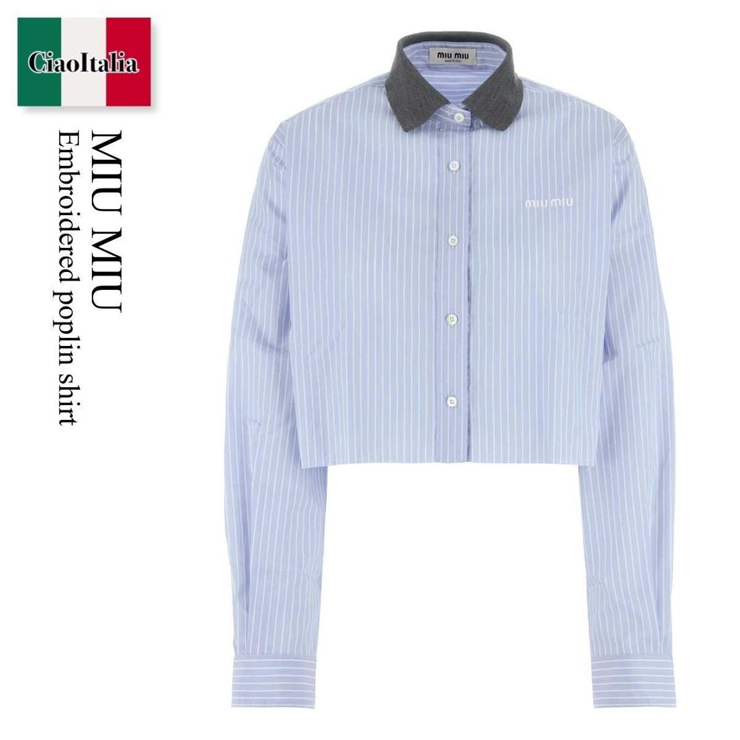 楽天市場】MIUMIU ミュウミュウ シャツ MK1793 10RG レディース