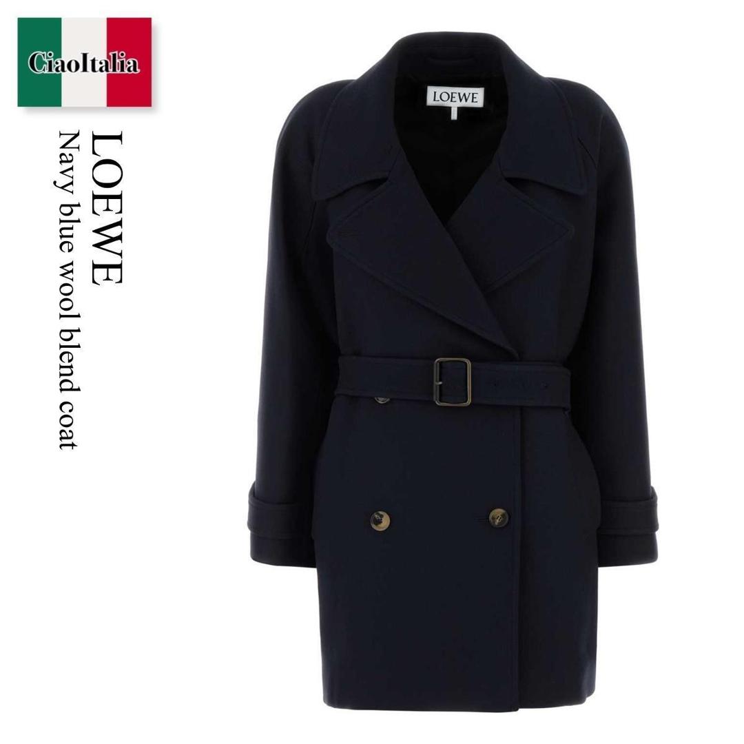 LOEWE　ロエベ　アナグラムコート　カシミア 楽天市場】LOEWE ロエベ ロングコート ANAGRAM COAT アナグラム