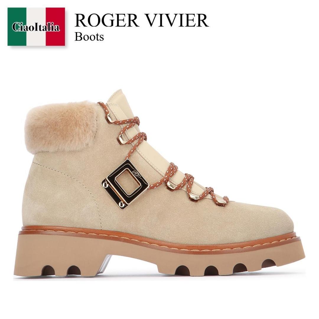 【数量限定・在庫限り・早い者勝ち！】 ロジェ・ヴィヴィエ / Roger Vivier Boots / RVW78443460USL / RVW78443460USL 5QQH / RVW78443460USL5QQH / ショートブーツ・ブーティ｜Ciao Italia 81,758円