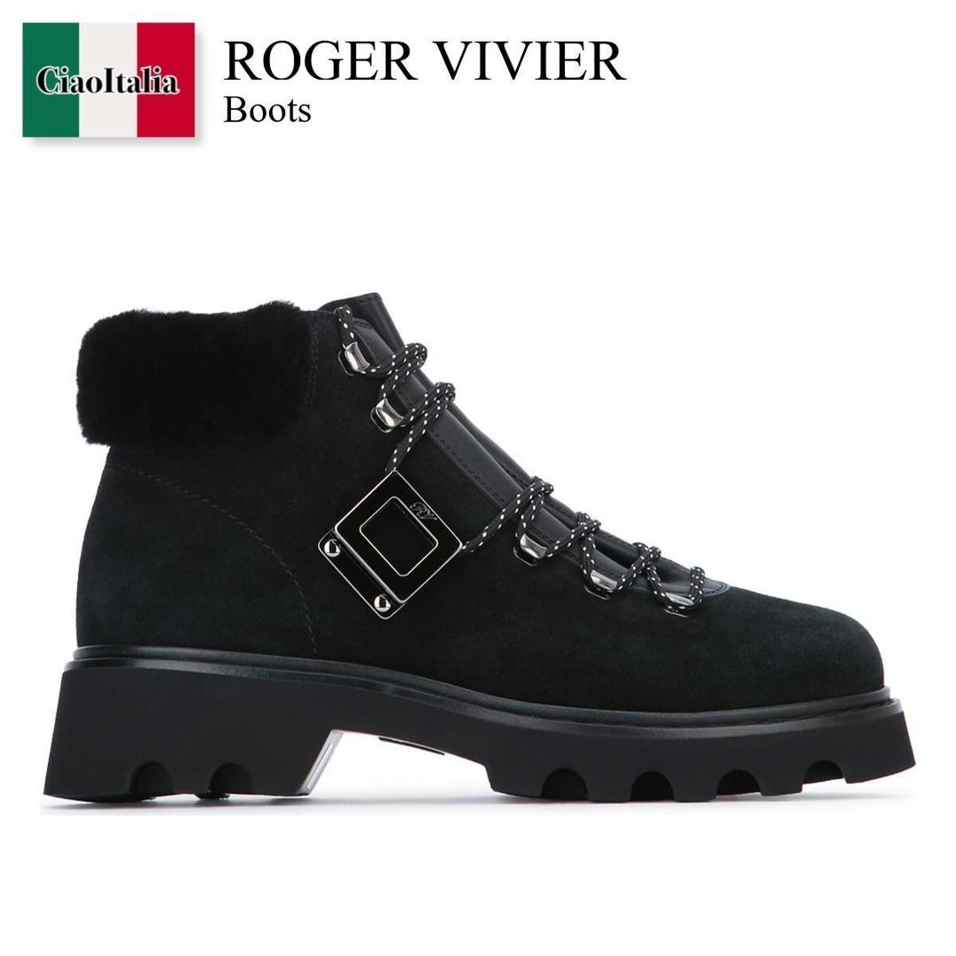 【数量限定・在庫限り・早い者勝ち！】 ロジェ・ヴィヴィエ / Roger Vivier Boots / RVW78443460USL / RVW78443460USL B999 / RVW78443460USLB999 / ショートブーツ・ブーティ｜Ciao Italia 81,758円