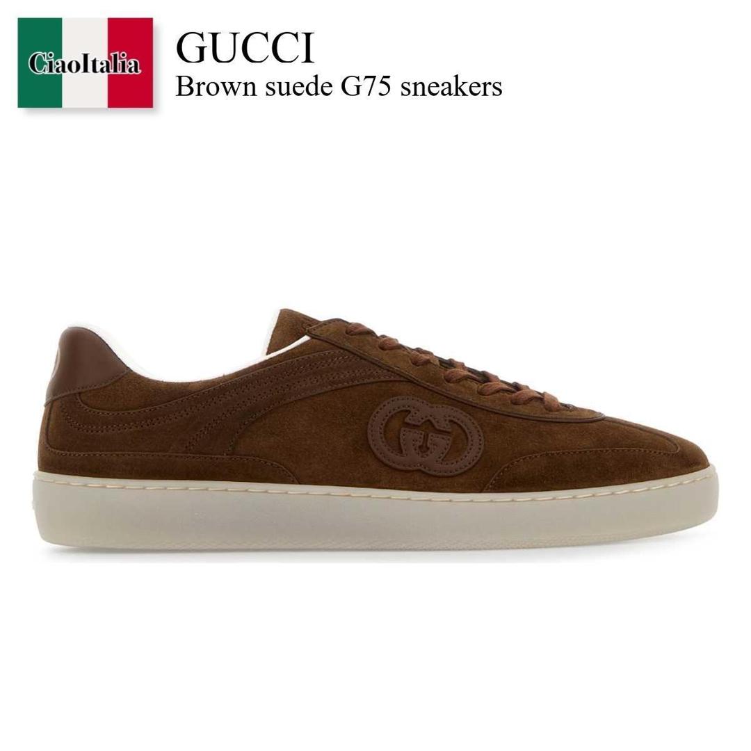 楽天市場】【アウトレット】グッチ GUCCI スニーカー ブラウン 674530