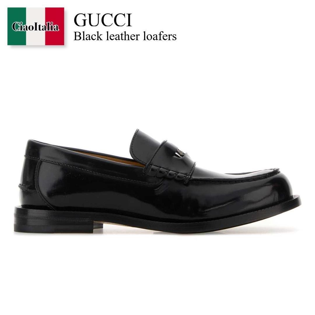 楽天市場】グッチ/GUCCI シューズ メンズ ブラックレザー×ラバー