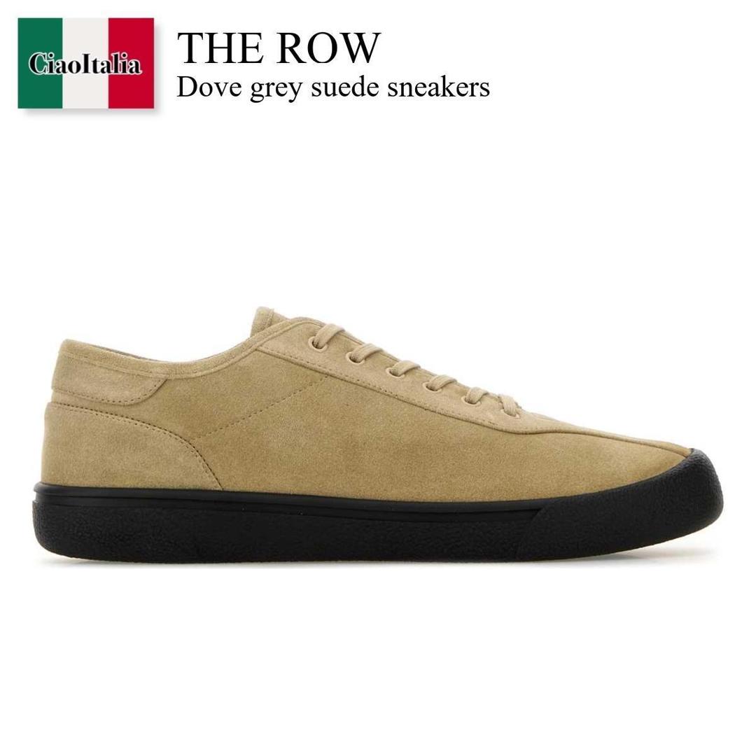 【数量限定・在庫限り・早い者勝ち！】 ザ・ロウ / The Row Dove Grey Suede Sneakers / F2120 L305 / F2120 L305 IRG / F2120L305 / F2120L305 IRG / F2120L305IRG / スニーカー