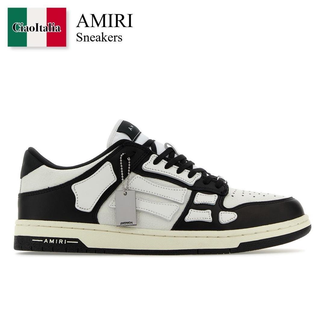 【数量限定・在庫限り・早い者勝ち！】 アミリ / Amiri Sneakers / PXMFS / PXMFS 002 / PXMFS002 / PXMFS002 BLACKWHITE / PXMFS002BLACKWHITE / スニーカー｜Ciao Italia
