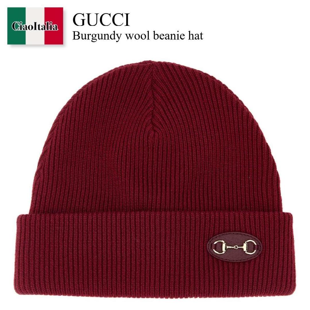 GUCCI グッチ カシミア モノグラム ビーニー ニット帽 GUCCI グッチ