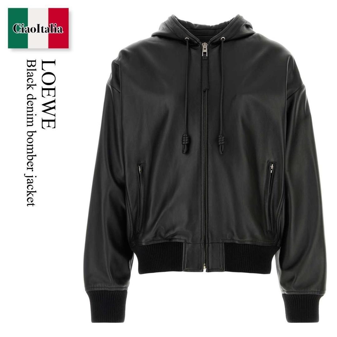 ロエベ フーデッドジャケット ナイロン 即発 LOEWE ロエベ フーデッド ジャケット ナイロン