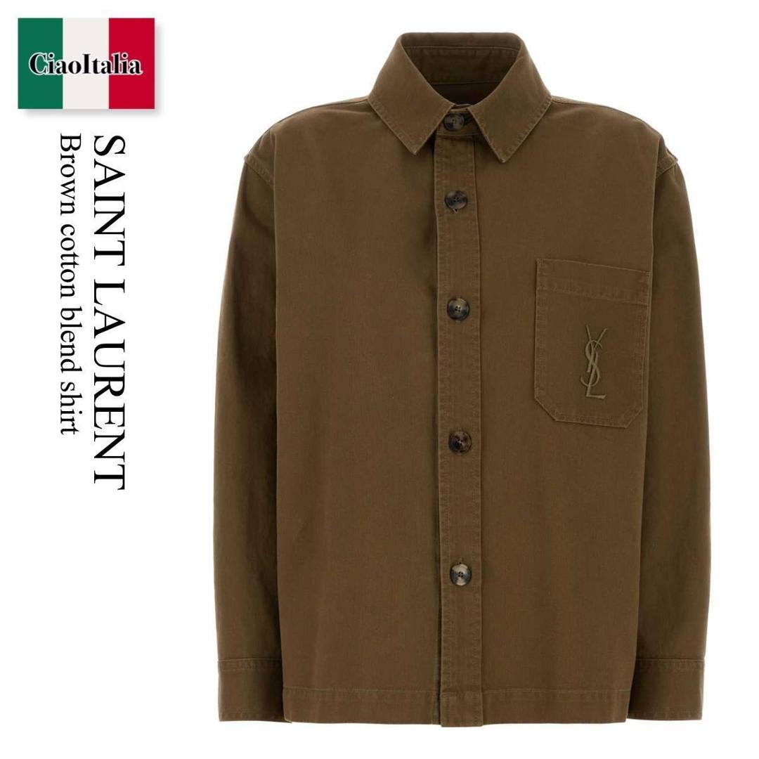 楽天市場】SAINT LAURENT サンローラン デニムシャツ 663871 Y24AA