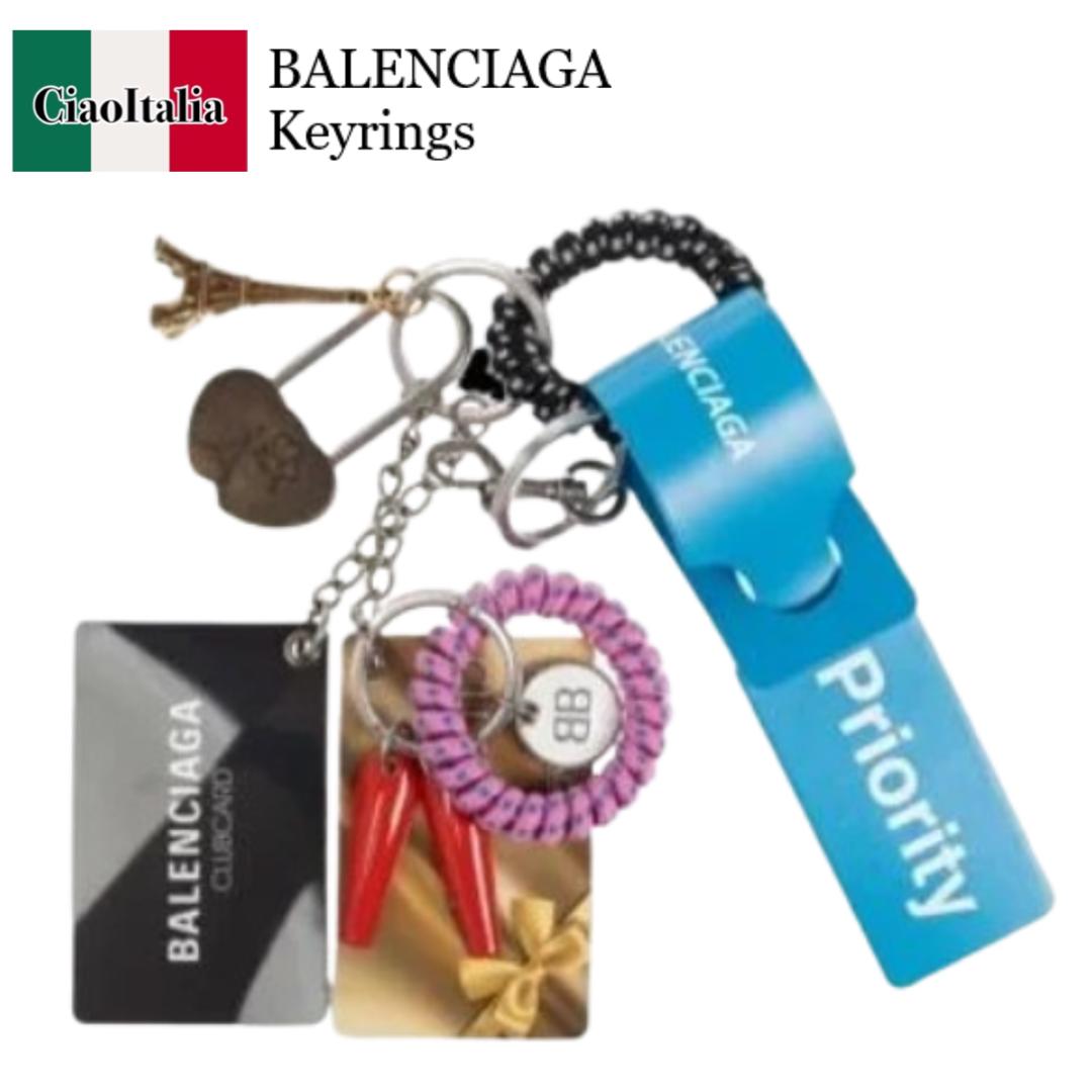 楽天市場】BALENCIAGA バレンシアガ キーリング MINI SHOPPING 679171