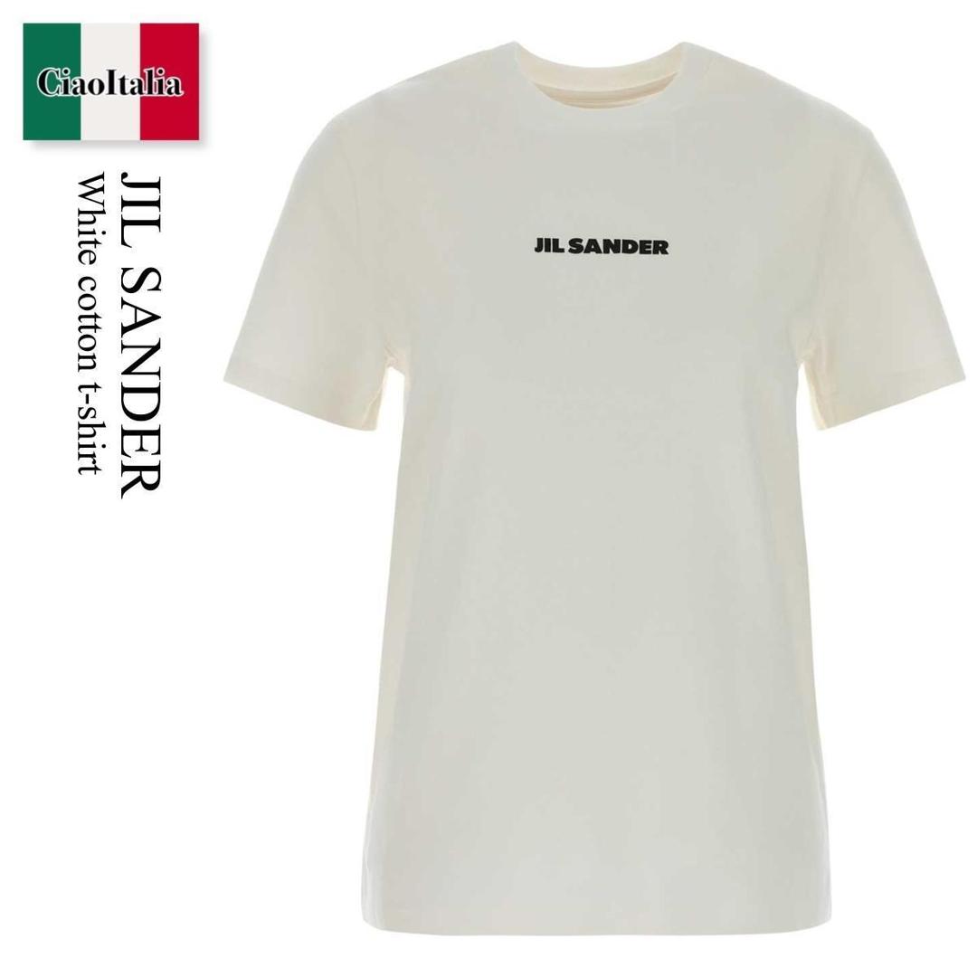 【数量限定・在庫限り・早い者勝ち！】 ジルサンダー / Jil Sander White Cotton T-Shirt / J02GC0142J 20103 / J02GC0142J 20103 102 / J02GC0142J20103 / J02GC0142J20103 102 / J02GC0142J20103102 / Tシャツ・カットソー
