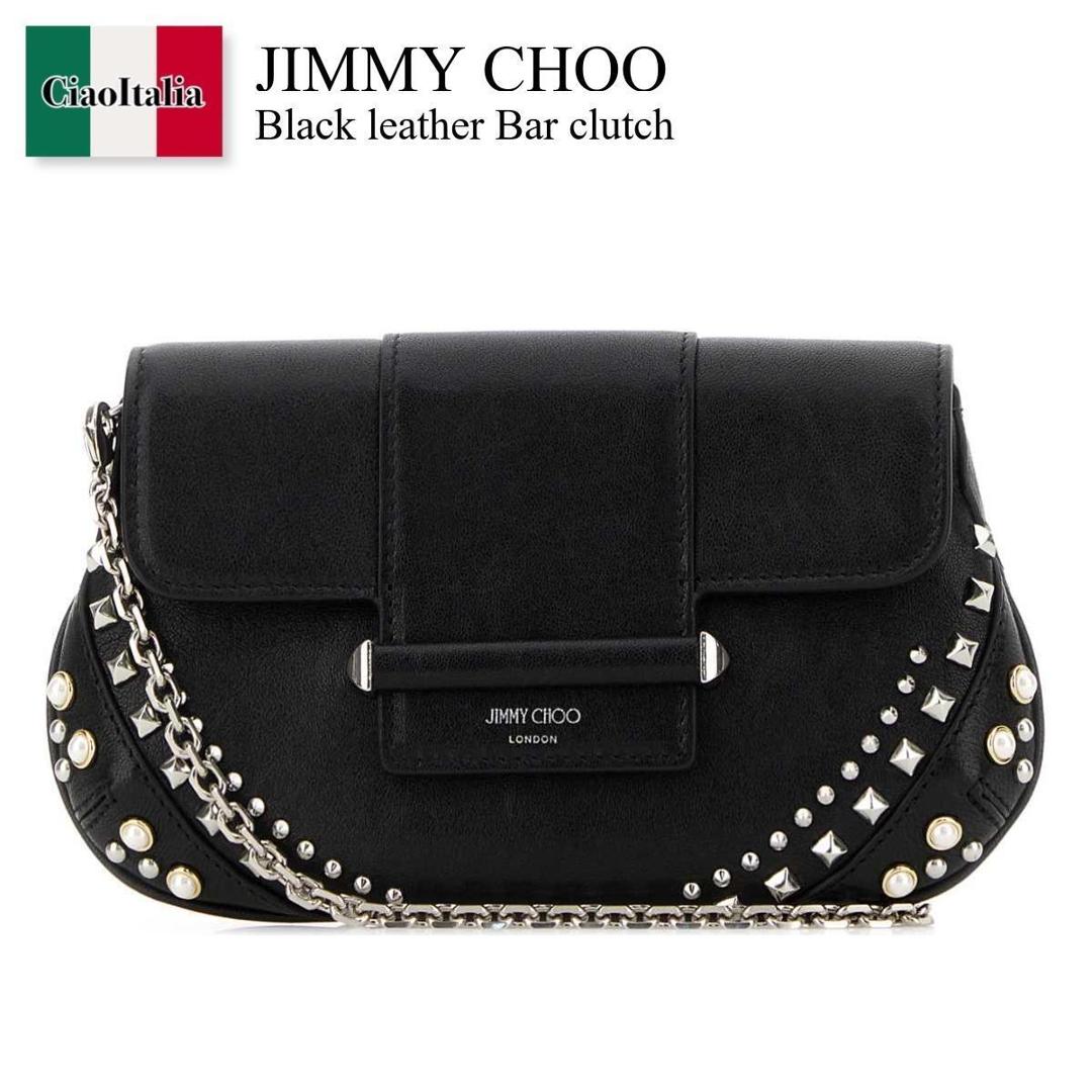 ジミーチュウ JIMMY CHOO レザーボディバッグ ジミーチュウ ボディバッグ メンズ ブランド JIMMY CHOO レザー
