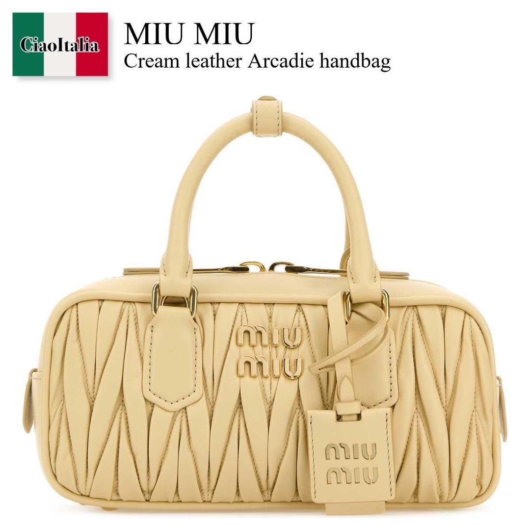 楽天市場】MIUMIU ミュウミュウ かごバッグ 5BC125 2BVU レディース