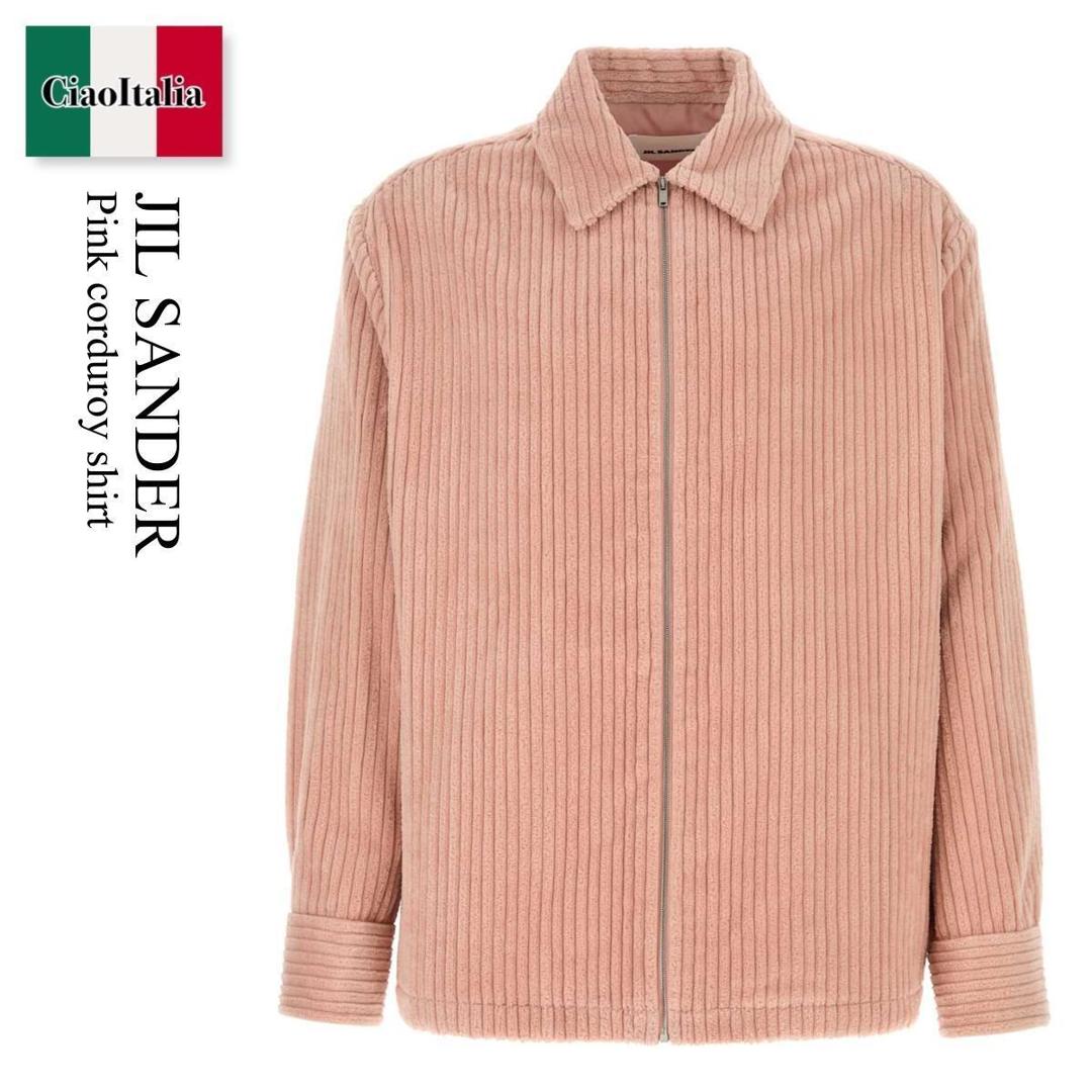 【寸法押さえる・店卸し資産境界線・早め者制覇！】 ジルサンダー / Jil Sander Pink Corduroy Shirt / J21SW0106J 45321 / J21SW0106J 45321 688 / J21SW0106J45321 / J21SW0106J45321 688 / J21SW0106J45321688 / プルオーバー