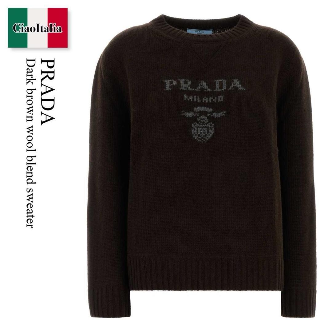 楽天市場】PRADA プラダ セーター UMB049 1W4X メンズ ウール ニット