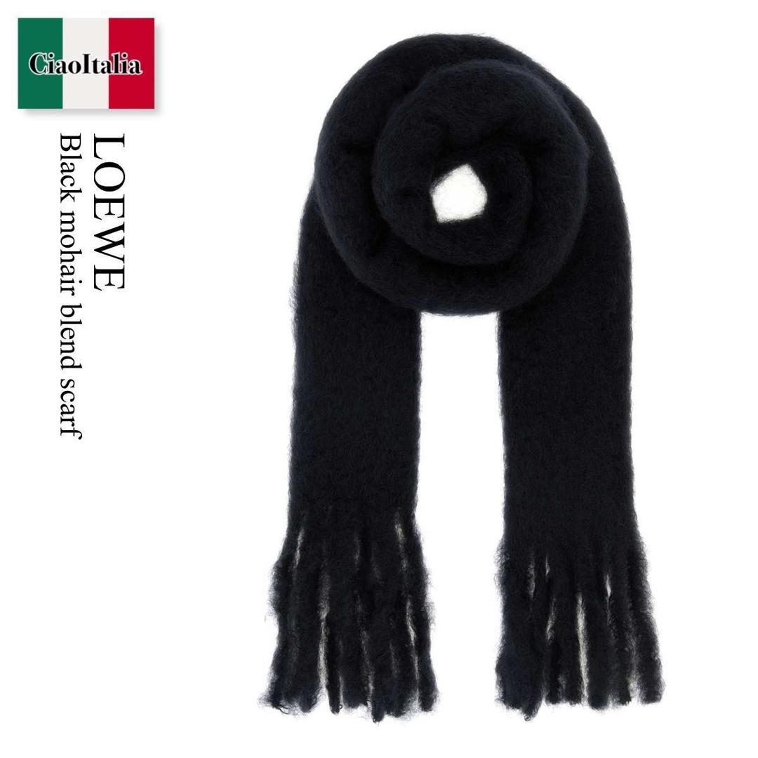楽天市場】ロエベ/LOEWE ストール メンズ MOHAIR SCARF マフラー BLACK