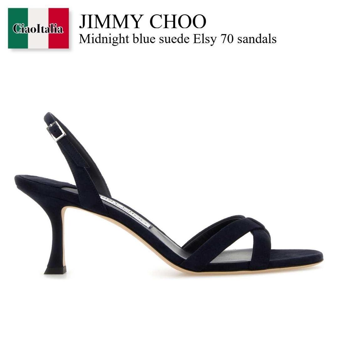 ジミーチュウ スタッズ　サンダルPALMO パルモ　ブラック　レザー　25cm ジミーチュウ スタッズ サンダルPALMO パルモ ブラック レザー 25cm